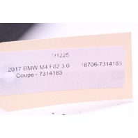 2015-2018 BMW M4 F82 Door Mirror Trim Triangle Tweeter Left -51337314183 OEM