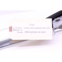 2015-2018 BMW M4 Center Dash Air Vent Carbon Fiber Trim Bezel OEM