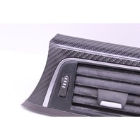 2015-2018 BMW M4 Center Dash Air Vent Carbon Fiber Trim Bezel OEM