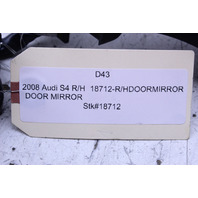 2004 2005 2006 2007 2008 Audi S4 Door Mirror Right Side View