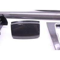 2005-2008 Audi A4 S4 Carbon Fiber Dash Trim Door Panel Shifter Ash Tray Set OEM