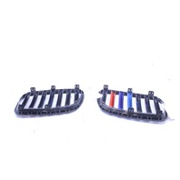 2007-2010 BMW X3 Bumper Grille Pair Set Right Left OEM
