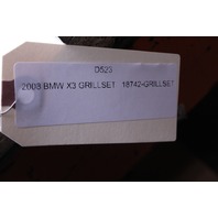 2007-2010 BMW X3 Bumper Grille Pair Set Right Left OEM