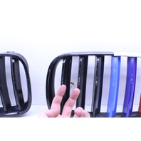 2007-2010 BMW X3 Bumper Grille Pair Set Right Left OEM