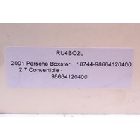 2001 Porsche Boxster 986 2.7 Speedometer Instrument Cluster OEM