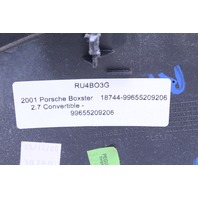 1999-2004 Porsche 911 Boxster Front Console Trim Cover Right Leatherette Black OEM