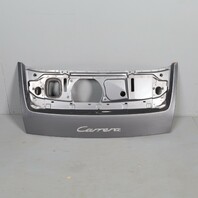 2005-2008 Porsche 911 997 Coupe Rear Engine Deck Lid Grey OEM Used
