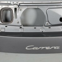 2005-2008 Porsche 911 997 Coupe Rear Engine Deck Lid Grey OEM Used