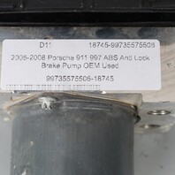 2005-2008 Porsche 911 997 ABS Anti Lock Brake Pump 99735575506 OEM Used