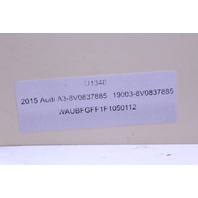 2015 Audi A3 Driver Left Front Exterior Outside Door Handle 8V0837885 OEM