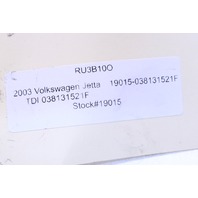 2003 Volkswagen Jetta TDI 1.9 Diesel EGR Pipe 038131521F Stock#19015