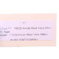 2000-2010 Audi TT Interior Rear View Mirror 8N785751101C OEM