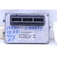 2002 Jeep Liberty 3.7 4x4 AT Engine Computer Module ECU ECM DME OEM