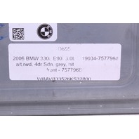 2006 BMW 330i Engine Computer Module ECU ECM DME 7577968 OEM