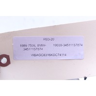 1989 BMW 750iL E32 Anti-lock Brake System ABS Pump 1157874 OEM