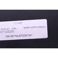 2007 2008 2009 Audi Q7 3.6 Engine Cover 03H103925C