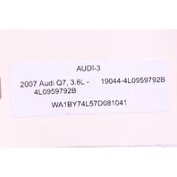 2007 2008 Audi Q7 Front Door Control Module Right - 4L0959792B OEM