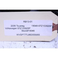 2006 Volkswagen Touareg 5.0 V10 TDI Engine Cover 07Z103925P Stock#19046