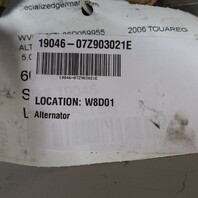 2005-2009 Volkswagen Touareg 5.0 Diesel Alternator 190 amp OEM 07Z903021E