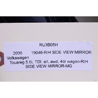 2004-2007 Volkswagen Touareg Right Side View Door Mirror OEM