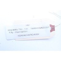 2006 BMW 750Li Driver Left Front Dash Air Vent - 64228223333 OEM