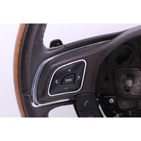 2012 Jaguar XJL Leather / Wood Combo Steering Wheel OEM