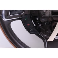 2012 Jaguar XJL Leather / Wood Combo Steering Wheel OEM
