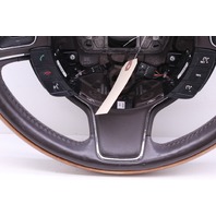 2012 Jaguar XJL Leather / Wood Combo Steering Wheel OEM