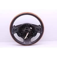 2012 Jaguar XJL Leather / Wood Combo Steering Wheel OEM