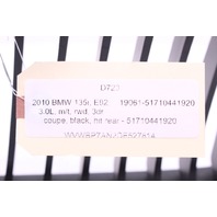 2008-2013 BMW 128i 135i Right Upper Bumper Grille OEM