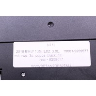 2010 BMW 135i E82 Overhead Dome Map Reading Light Console OEM