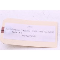 2008 2009 2010 Porsche Cayenne Turbo Crankcase Breather Hose Pipe 94810722951 OEM