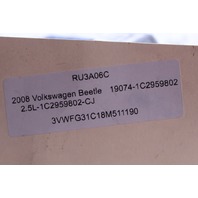 2008 2009 2010 Volkswagen Beetle Power Window Motor Left 1C2959802D OEM