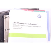 2010 Volkswagen GTI Owner Manual and Case OEM