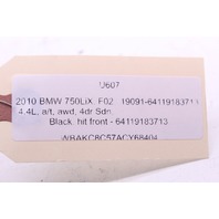 2010 BMW 550i GT 750LiX Auxiliary Water Pump 9183714 OEM