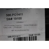 2011-2018 Porsche Cayenne 958 Trailer Hitch Tow Bar Towing Receiver OEM