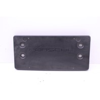 2011-2016 Porsche Cayenne Front Bumper License Plate Holder Bracket OEM