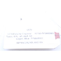 2011-2018 Porsche Cayenne Center Post B Pillar Air Vent Left - 7P5868903 OEM