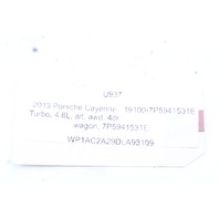 2011-2016 Porsche Cayenne Macan HeadLight Switch 7P5941531E OEM