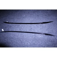 2011-2018 Porsche Cayenne Roof Rail Moulding Pair - Dark Blue Metallic OEM