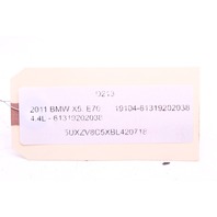 BMW X5 X5M X6 X6M Tailgate PDC Seat Heater Switch Panel OEM