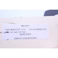 BMW 525i 530i 540i 735i 740i 750i 850i M5 ABS Anti Lock Brake Pump 0265201022 OEM