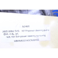 2004-2010 BMW 545i 550i 645i 650i Power Steering Pump 32416767243 OEM