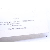 2009 BMW 335i N54 Air Intake Induction Inlet Turbo Charge Pipe OEM