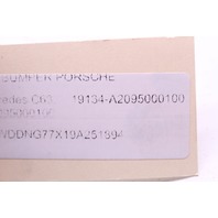 2009 Mercedes S63 6.2L Engine Oil Cooler OEM