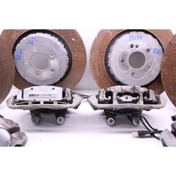 2008-2014 Mercedes S63 Brake Caliper Front Rear Set W221 With Rotors OEM