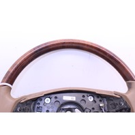 2007-2009 Mercedes Benz W221 Wood / Leather Steering Wheel