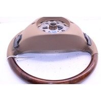 2007-2009 Mercedes Benz W221 Wood / Leather Steering Wheel