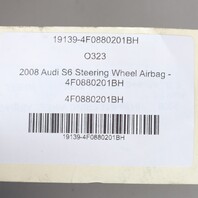 Audi A6 Left Driver Steering Wheel Airbag 4F0880201BH OEM