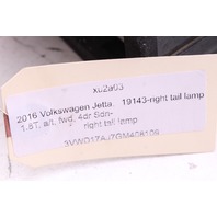 2015 2016 Volkswagen Jetta Sedan Tail Light Right OEM
